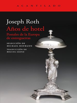 cover image of Años de hotel
